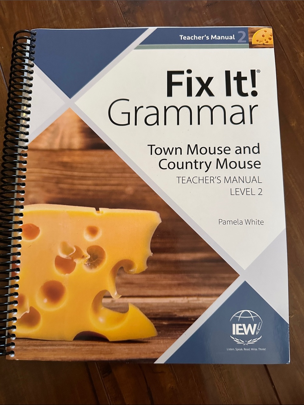 IEW Fix It Grammar Level 2 Town Mouse Country Mouse Teacher Manual 4th Ed